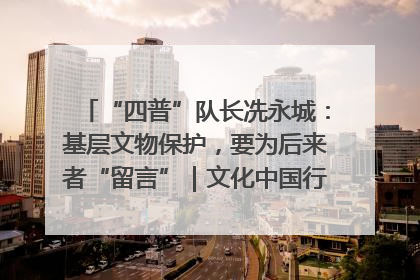 “四普”队长冼永城：基层文物保护，要为后来者“留言”｜文化中国行·我在广东找文物