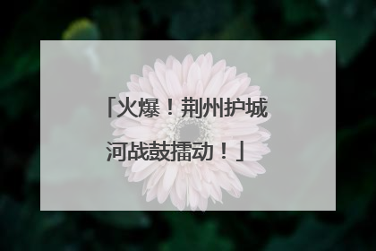 火爆！荆州护城河战鼓擂动！