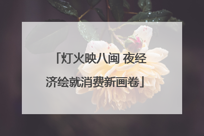 灯火映八闽 夜经济绘就消费新画卷