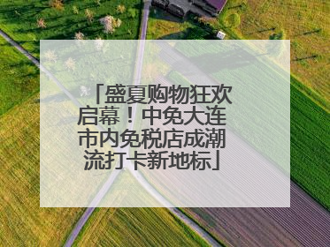 盛夏购物狂欢启幕！中免大连市内免税店成潮流打卡新地标