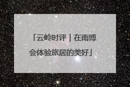 云岭时评｜在南博会体验旅居的美好