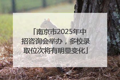 南京市2025年中招咨询会举办，多校录取位次将有明显变化