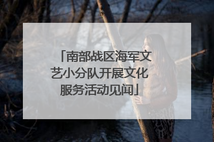 南部战区海军文艺小分队开展文化服务活动见闻