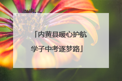 内黄县暖心护航学子中考逐梦路