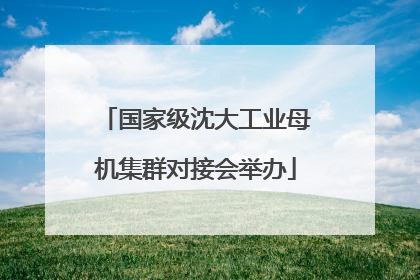 国家级沈大工业母机集群对接会举办