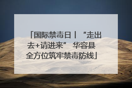 国际禁毒日丨“走出去+请进来” 华容县全方位筑牢禁毒防线