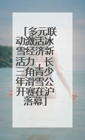 多元联动激活冰雪经济新活力，长三角青少年滑雪公开赛在沪落幕