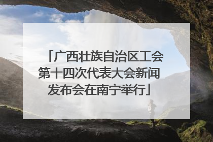 广西壮族自治区工会第十四次代表大会新闻发布会在南宁举行