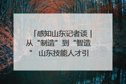 感知山东记者谈｜从“制造”到“智造” 山东技能人才引领产业升级