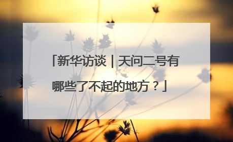 新华访谈｜天问二号有哪些了不起的地方？