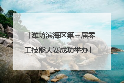 潍坊滨海区第三届零工技能大赛成功举办