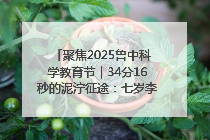 聚焦2025鲁中科学教育节｜34分16秒的泥泞征途：七岁李昀松的“带泥勋章”