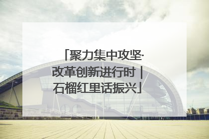 聚力集中攻坚·改革创新进行时｜石榴红里话振兴