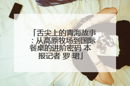 舌尖上的青海故事：从高原牧场到国际餐桌的进阶密码 本报记者 罗 珺