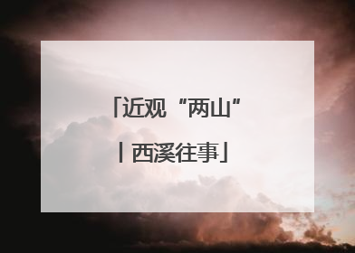 近观“两山”丨西溪往事