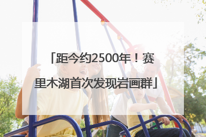 距今约2500年！赛里木湖首次发现岩画群