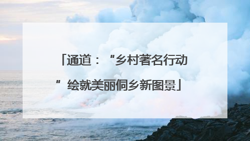 通道：“乡村著名行动”绘就美丽侗乡新图景