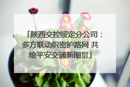 陕西交控绥定分公司：多方联动织密护路网 共绘平安交通新图景