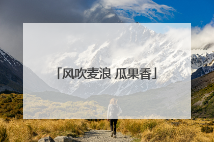 风吹麦浪 瓜果香
