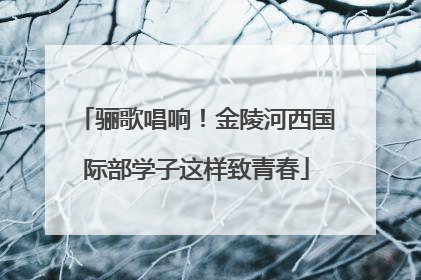 骊歌唱响！金陵河西国际部学子这样致青春