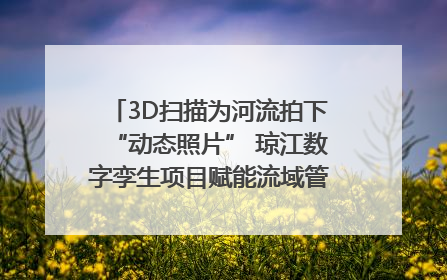 3D扫描为河流拍下“动态照片” 琼江数字孪生项目赋能流域管理｜新闻发布最前线