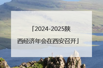 2024-2025陕西经济年会在西安召开